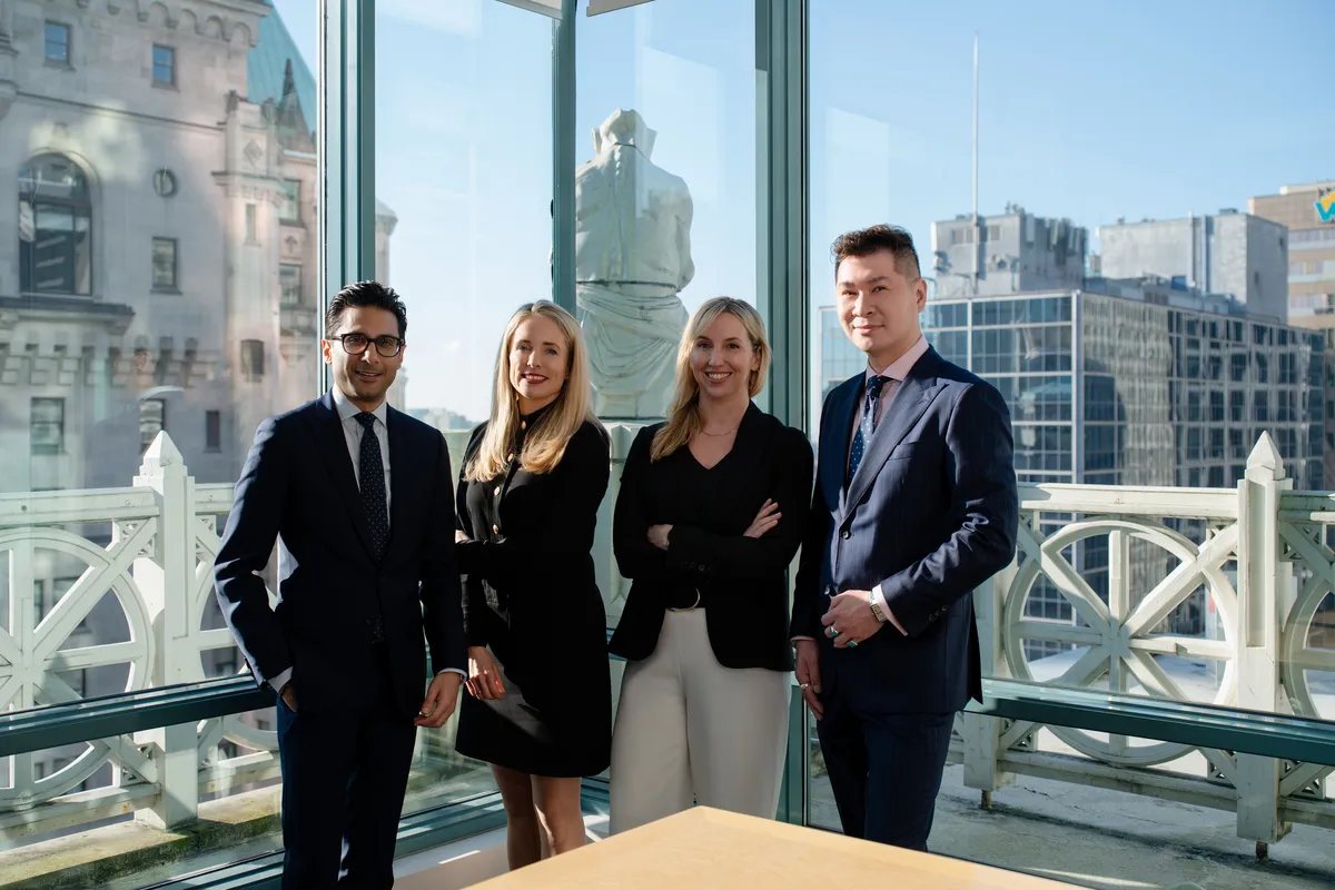 Lawson Lundell lawyers photographed on site by HeadShot Photo